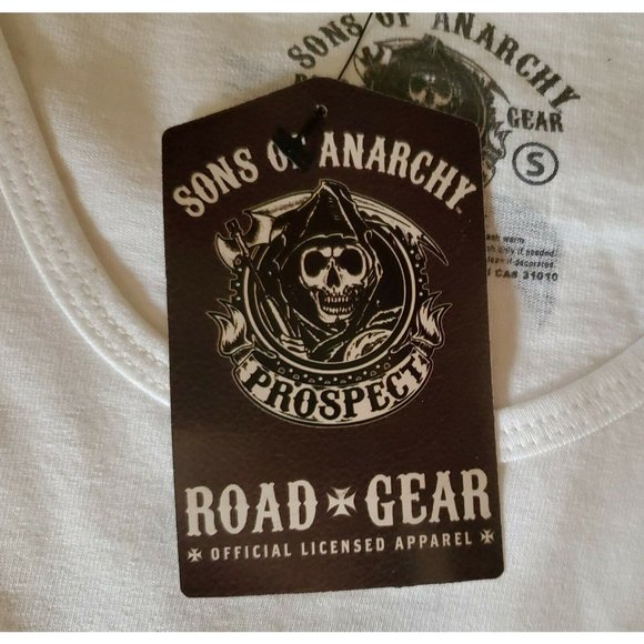 SONS OF ANARCHY PROSPECT ROAD GEAR OFFICIAL LICENSED 2010 TANK TOP NWT - Picture 4 of 9